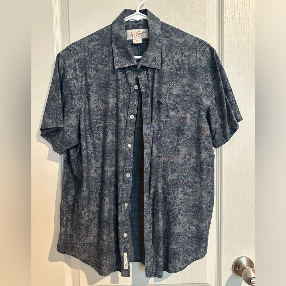 Men's Original Penguin Button Up Shirt